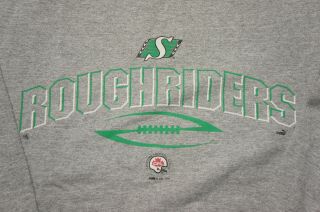Vintage 2001 Puma Saskatchewan Roughriders CFL Football Sweater Canada XL Mens 2