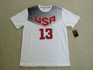 Nike Authentic Nba Team Usa 13 James Harden Printed Jersey T Men L Sweet