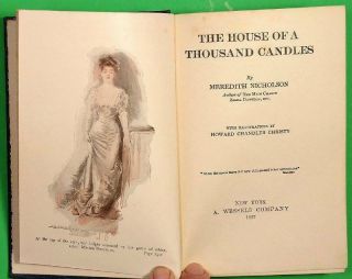 Vintage The House Of A Thousand Candles Meredith Nicholson 1907 3