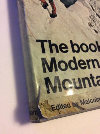 THE BOOK OF MODERN MOUNTAINEERING - EDITED BY MALCOLM MILNE 2