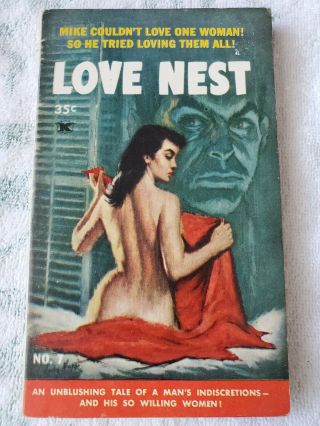 Love Nest Loren Beauchamp Gga Sleaze 1958 Midwood Paperback