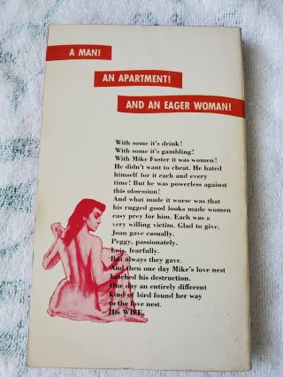 LOVE NEST Loren Beauchamp GGA sleaze 1958 Midwood Paperback 2