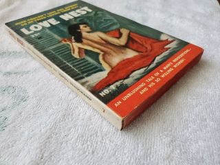 LOVE NEST Loren Beauchamp GGA sleaze 1958 Midwood Paperback 3