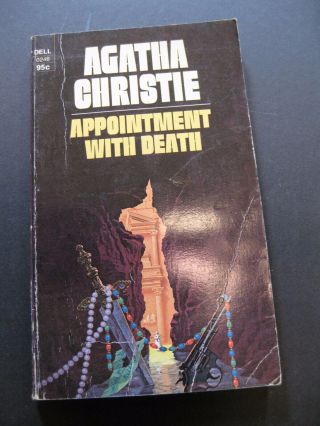 Appointment With Death,  Hercule Poirot,  Agatha Christie,  Dell Paperback,  1975