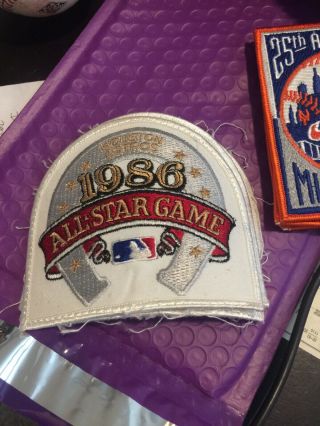 1986 Mlb All Star Game Jersey Sleeve Patch Houston Astros - 1 Patch