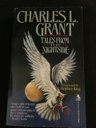 Tales From The Nightside By Charles L.  Grant,  Tor Paperback,  First Printing