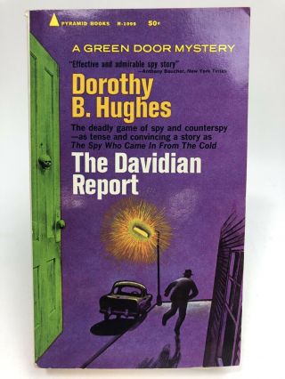 The Davidian Report Dorothy B.  Hughes Pyramid Green Door Mystery Spy