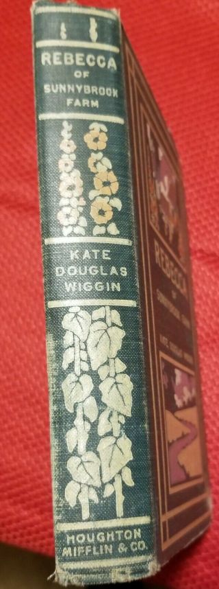 Vintage Rebecca Of Sunnybrook Farm Book 1903 First Edition Kate Douglas Wiggen 2