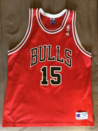 Ron Artest Chicago Bulls Red Champion Jersey Sz 48 Xl