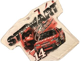 Xl Tony Stewart 2 Sided All Over Print Nascar Shirt Chase Authentic Home Depot