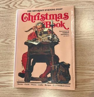 The Saturday Evening Post Christmas Book Hardcover 1976 Edition