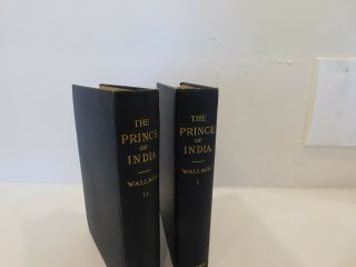 The Prince Of India By Lew Wallace,  1898,  Vg,  2 - Vol.  Set,
