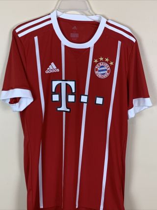 Adidas Climacool Fc Bayern Munchen Mens Sz Medium Soccer Jersey