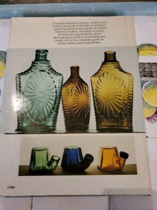 A Treasury of American Bottles 1975 William Ketchum Jr.  Hard cover dust jacket 2