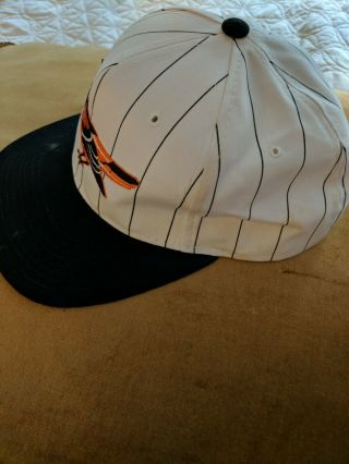 VTG 1993 Baltimore Orioles MLB All Star Game Snapback Hat Cap,  PIN White 3