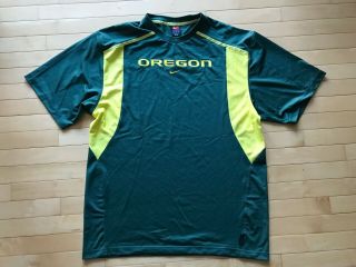 Nike Oregon Ducks Basketball Warm Up Shooting Shirt Jersey Mens Sz L