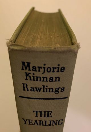 The Yearling by Marjorie Kinnan Rawlings - 1938 2