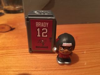 2020 Nfl Teenymates Silver Series 9 Tom Brady Locker And Figure And 9 Other Fig