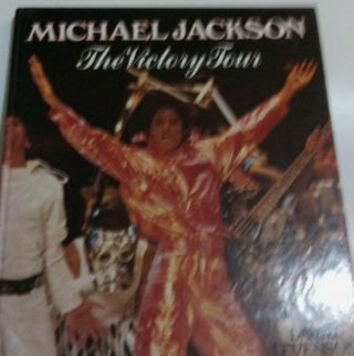 Michael Jackson - The Victory Tour By David Levenson (1984,  Hardcover) 2