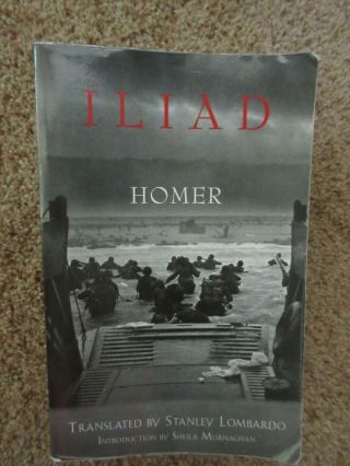 The Iliad / Homer / Translated By Stanley Lombardo Good Paperback