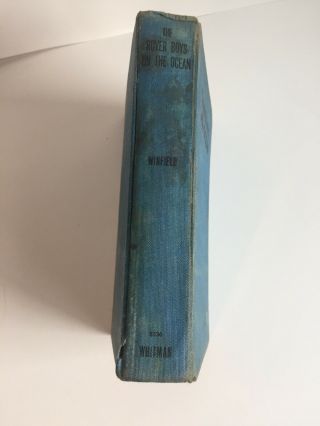 Book : The Rover Boys On The Ocean By Authur Winfield.  First Edition 3