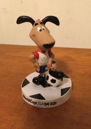 1994 Usa World Cup Soccer Mascot Striker Dog Figure By Dakin Fifa 
