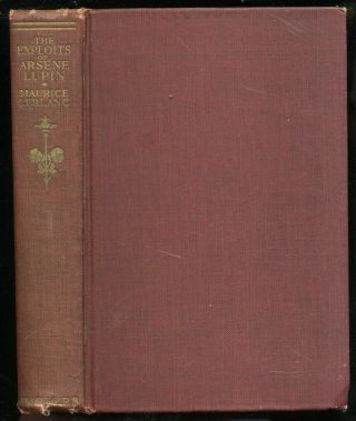 The Exploits Of Arsene Lupin By Maurice Leblanc,  Vintage Hb Edition,  9 Stories