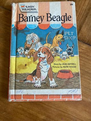Vintage Barney Beagle By Jean Bethell Pictures By Ruth Wood Book 1962