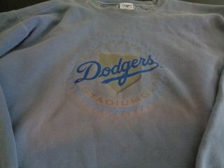 Los Angeles Dodgers Baseball Stadium Gear Crew Large Sweatshirt