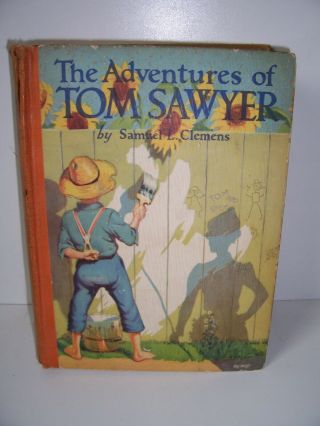 The Adventures Of Tom Sawyer Vintage Book 1931 Mark Twain Corinne Bailey Ill.
