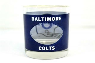 Baltimore Colts See Through Nfl Football Houze Art Tumbler Whiskey Glass