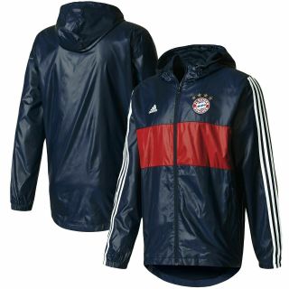 Adidas Fc Bayern Munich Football Soccer Mens Jacket Size Small
