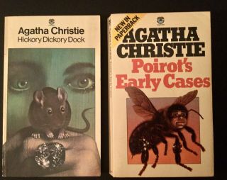 1979 Hickory Dickory Dock Agatha Christie,  1979 Poirot’s Early Cases A Christie