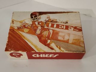 Vintage 1971 Kansas City Chiefs Springbok Editions Puzzle W Box Complete
