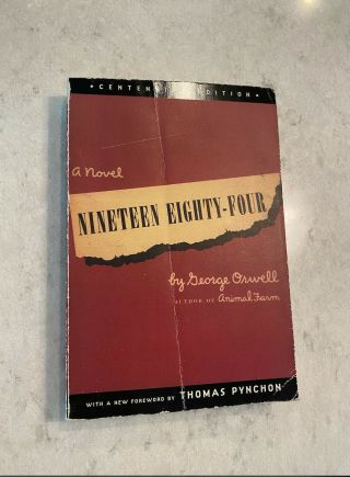 Nineteen Eighty - Four 1984 - George Orwell - Edition 1977