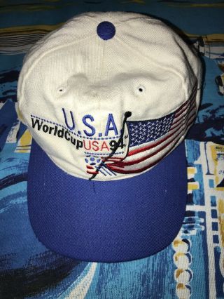 Vtg 1994 Fifa World Cup Soccer Team Usa National Apex One Hat Futbol Wool Blend