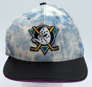 Anaheim Ducks Nhl Mighty Ducks Cap Hat Lid Stanley Cup Hockey 20th Anniversary