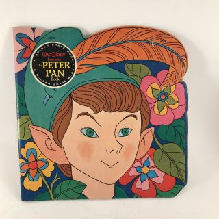1969 Disney Peter Pan Golden Shape Book