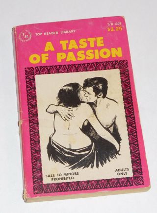 A Taste Of Passion Vintage Pulp Sleaze Erotica,  Midnight Reader