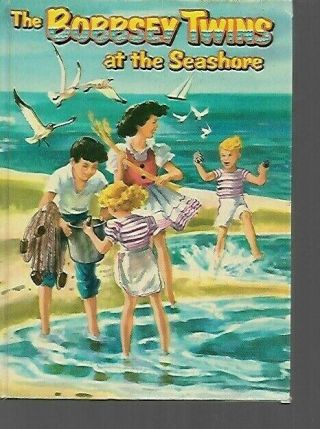 Ch - Vintage The Bobbsey Twins At The Seashore Book Whitman Publishing 1964