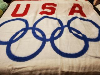 Team Usa Olympics Official Blanket Fleece 60 " By 80 "