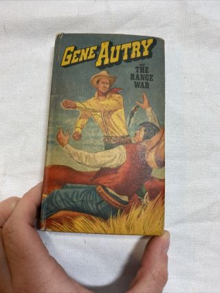 Gene Autry And The Range War 1950 Better Little Book,  Big Little Book N2