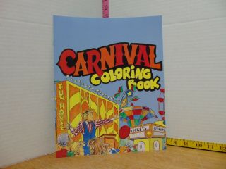 Vintage Old Stock Carnival Coloring Books From Former Mcdonagh 