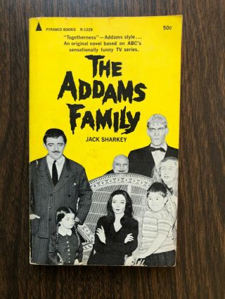 The Addams Family By Jack Sharkey - Pyramid Books R - 1229 - Sc 1965