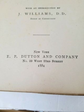 1884 Antique book A Brief History of the Christian Church - Rev W A Leonard 2