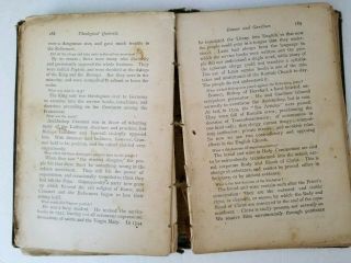 1884 Antique book A Brief History of the Christian Church - Rev W A Leonard 3