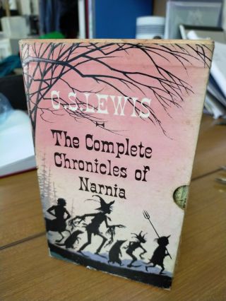 C.  S.  Lewis.  The Complete Chronicles Of Narnia.  1970 Puffin Books Boxed Set