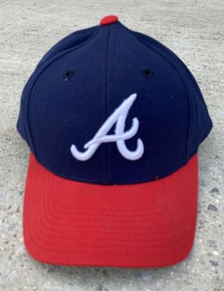 Vintage Puma 1990’s Atlanta Braves Snapback Wool - Acrylic Mlb Hat Baseball Cap