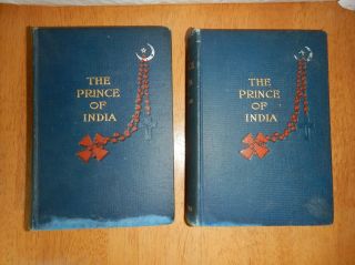 The Prince Of India By Lew Wallace 2 Vols,  1893