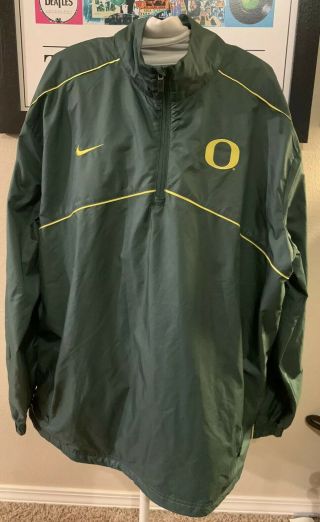 Nike Storm Fit University Of Oregon Ducks Green Jacket Men’s Size Large